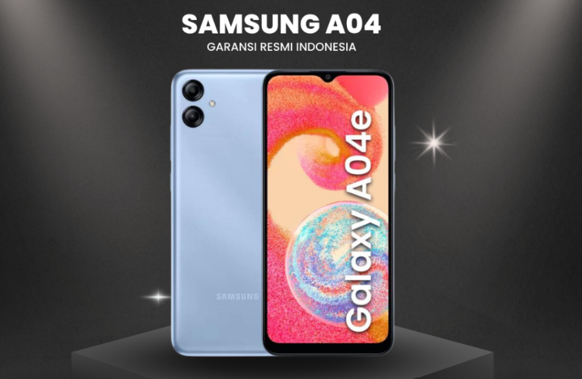 HP 1 Jutaan, Samsung Galaxy A04e Tawarkan Baterai 5000 mAh Cocok untuk Kuliah E-Learning