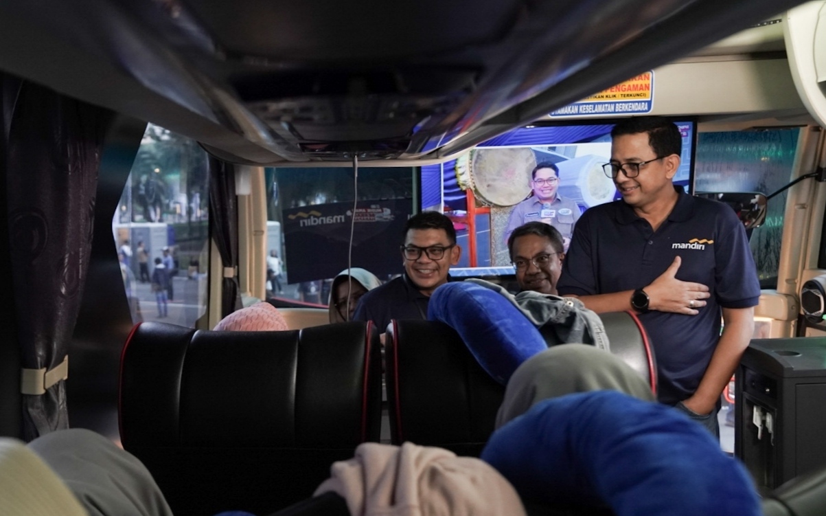 Berbagi Kebaikan, Bank Mandiri Berangkatkan Lebih dari 10.000 Pemudik melalui Program Mudik Bersama Gratis