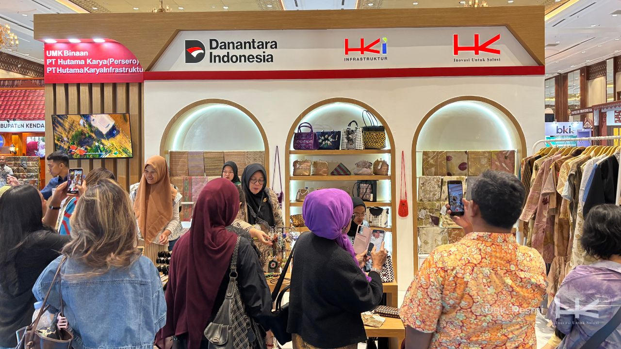 Dukung Daya Saing Produk Lokal, 5 UMKM Binaan HK Group Ramai Pengunjung di Inacraft 2025