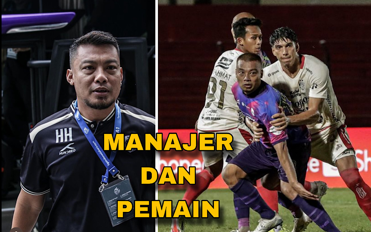 Hamka Hamzah Manajer yang Turun Sebagai Pemain, Fenomena Unik Sepakbola Indonesia