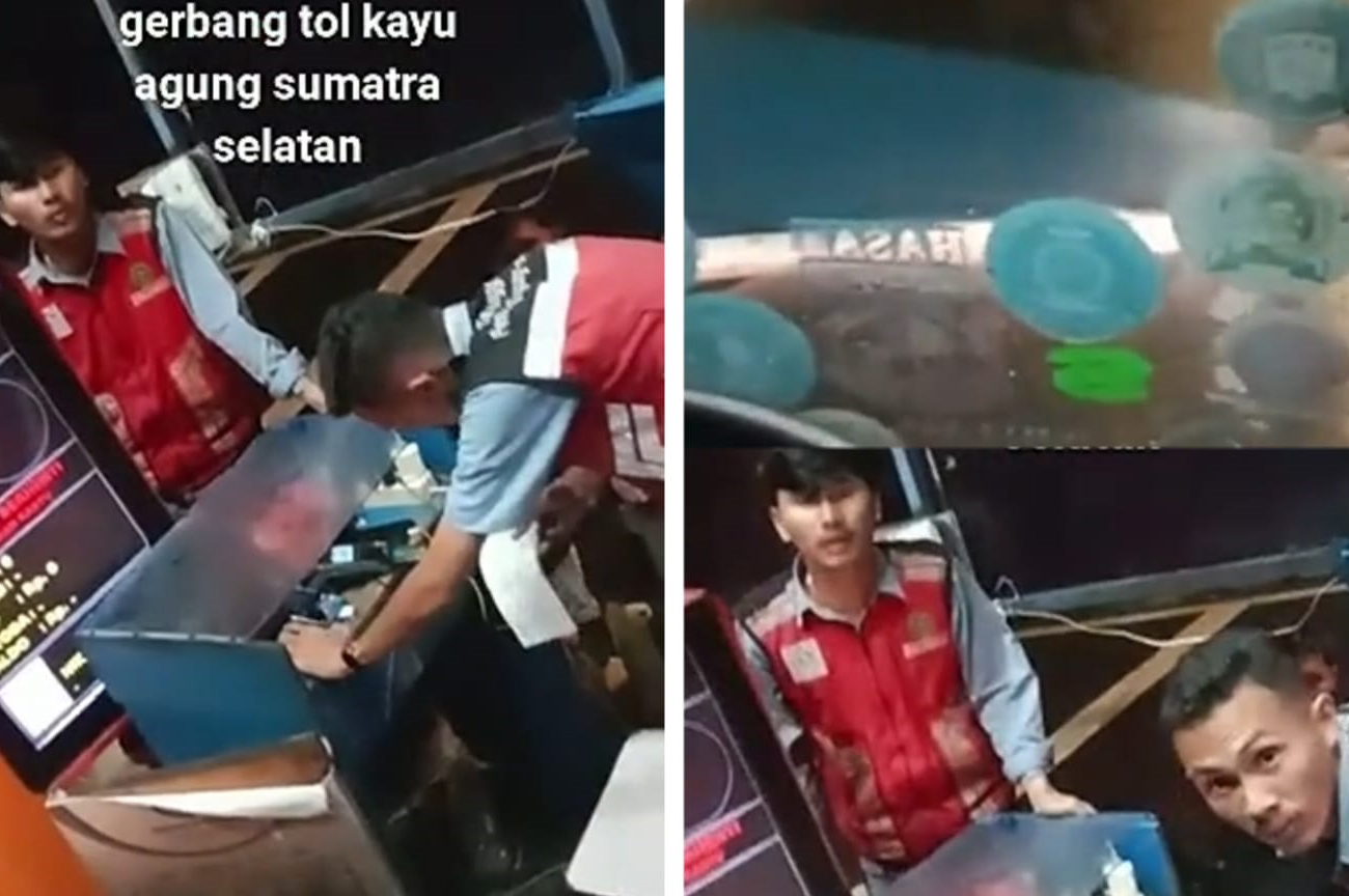 Waduh, Sopir Truk Diminta Uang Rp866.000 Saat Masuk Tol Kayuagung: Astaghfirullah Nyiksa Bener