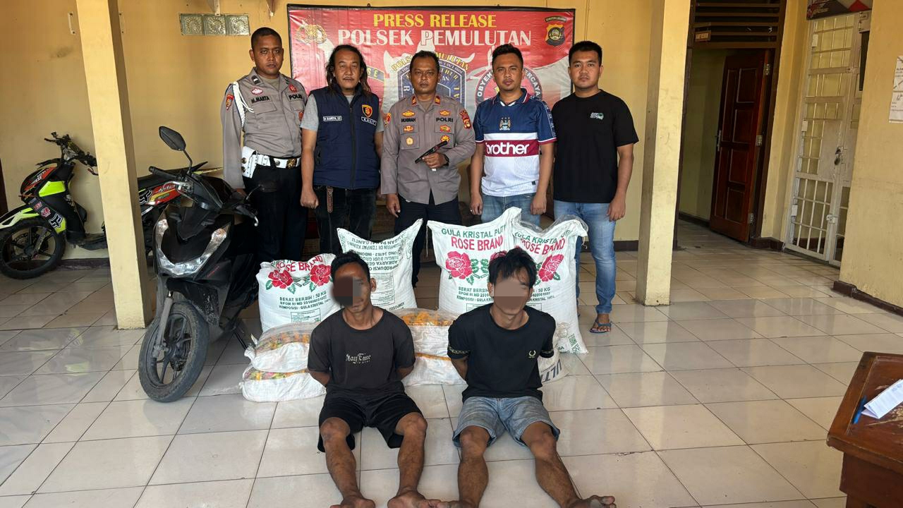 2 Pelaku Bajing Loncat di Jalintim Palembang-Indralaya Berhasil Ditangkap Polsek Pemulutan, 2 Lagi Masih DPO