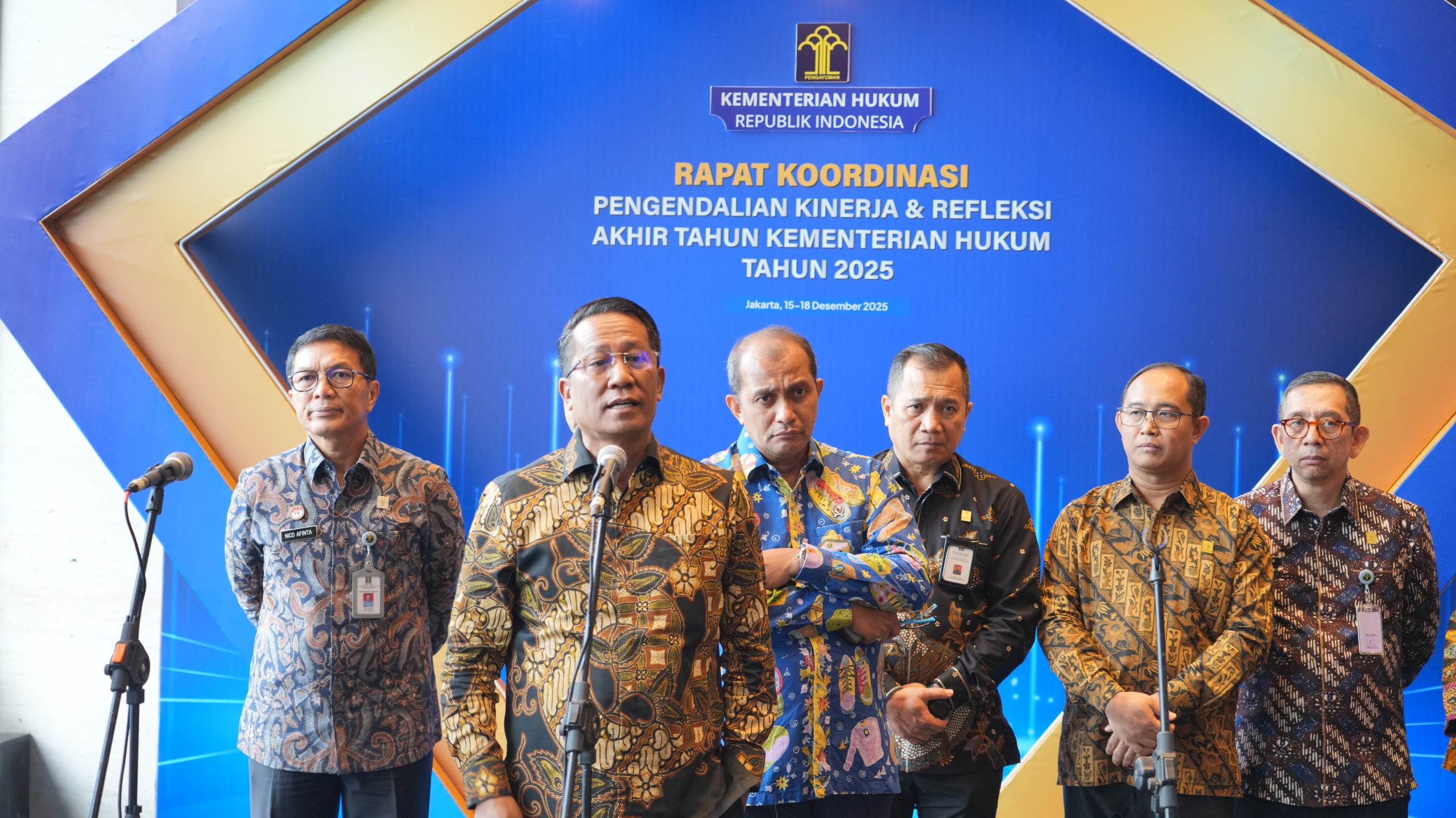 CEK, Inilah Capaian Kinerja Kementerian Hukum Tahun 2025