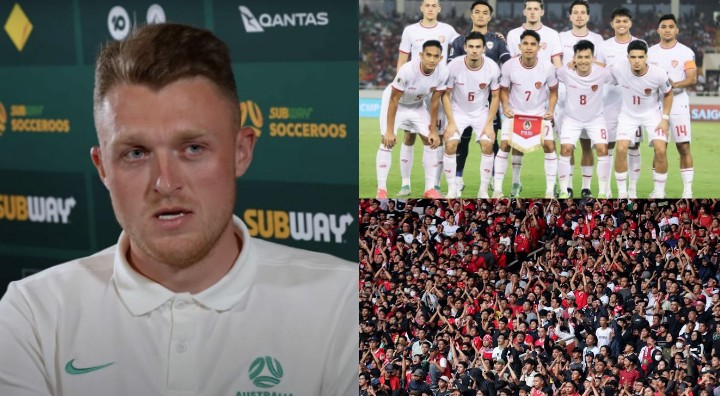 80 Ribu Suporter Timnas Indonesia Akan Penuhi SUGBK, Nyali Bek Australia Jadi Ciut, Sampe Bilang Begini?