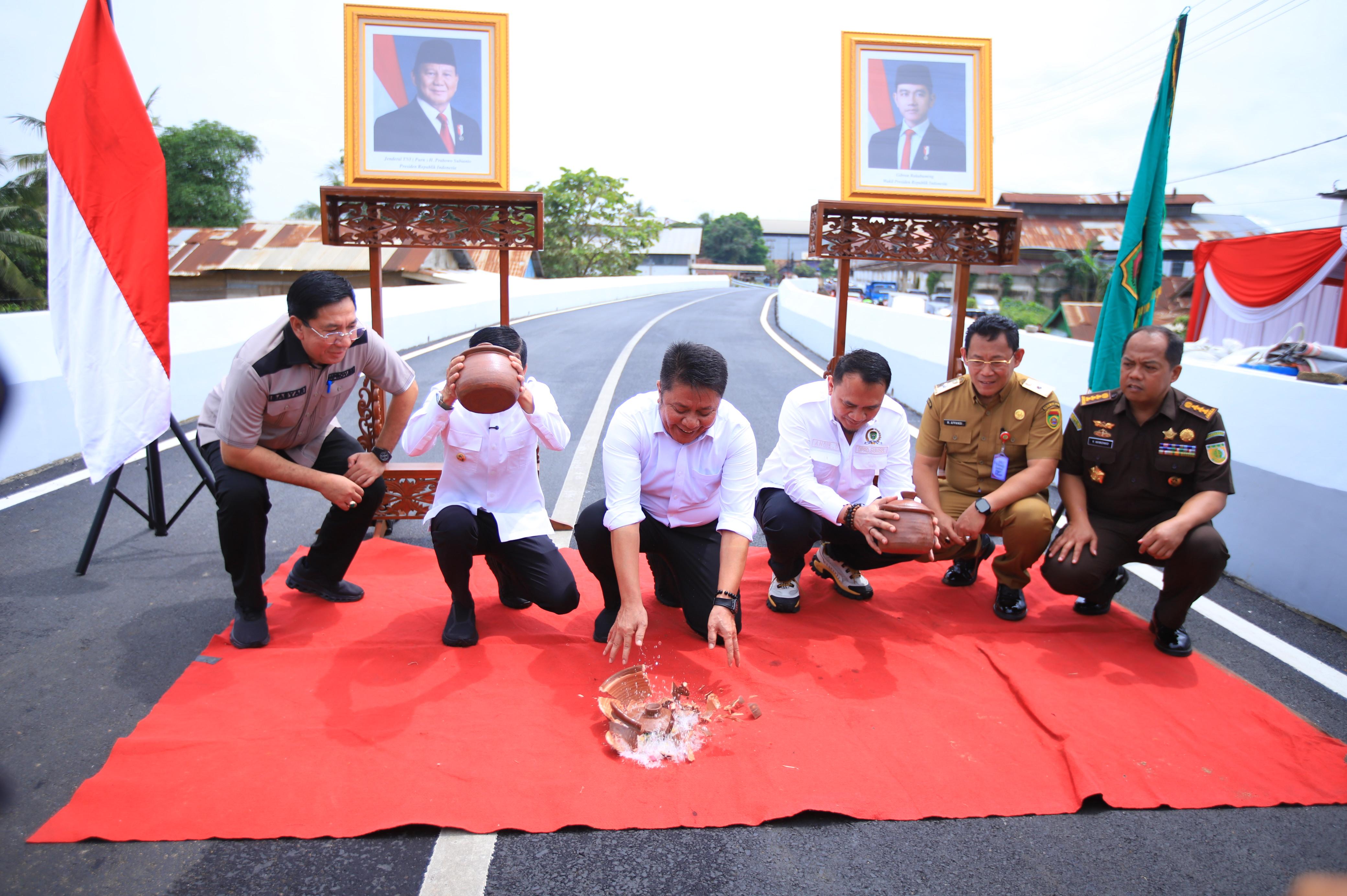 Gubernur Herman Deru Resmikan Flyover Gandus, Akhiri Banjir dan Kemacetan