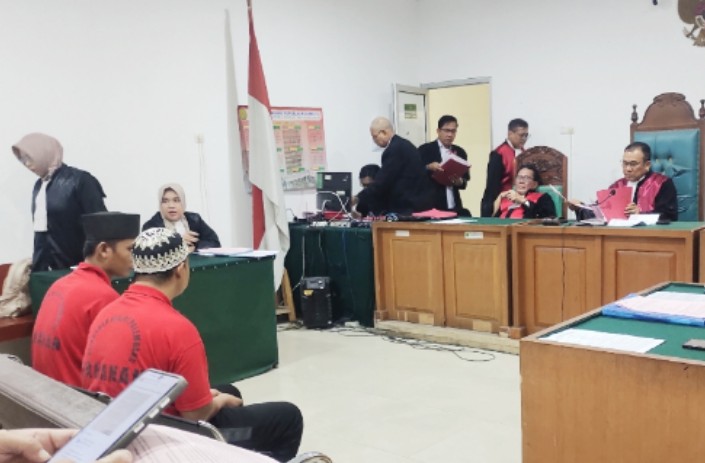 Dua Begundal Spesialis Begal Motor Dituntut 4 Tahun Penjara di PN Palembang