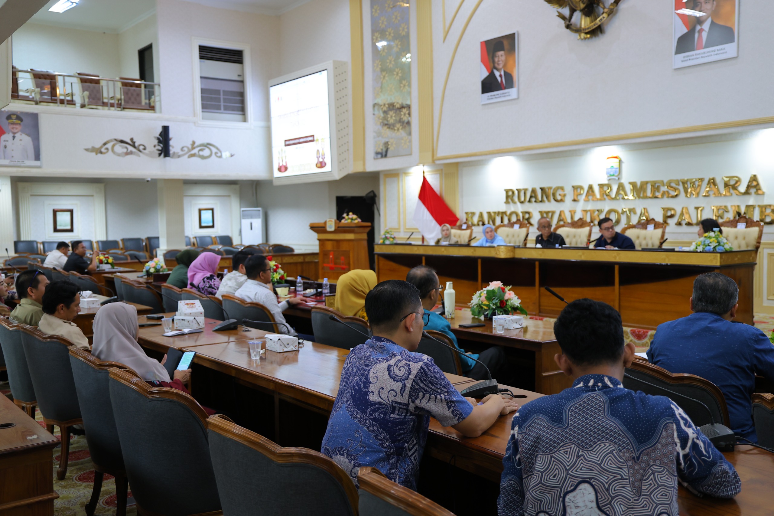 Pemkot Palembang Mantapkan Persiapan Sambut Kunjungan Ketua Dekranas RI