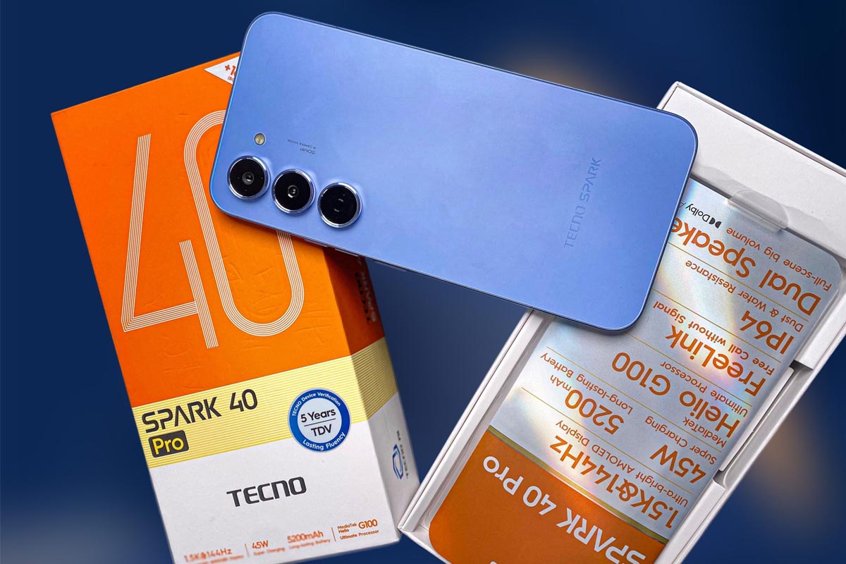 Tecno Spark 40 Hadirkan Layar IPS LCD Beresolusi 1,5K dan Refresh Rate 120Hz