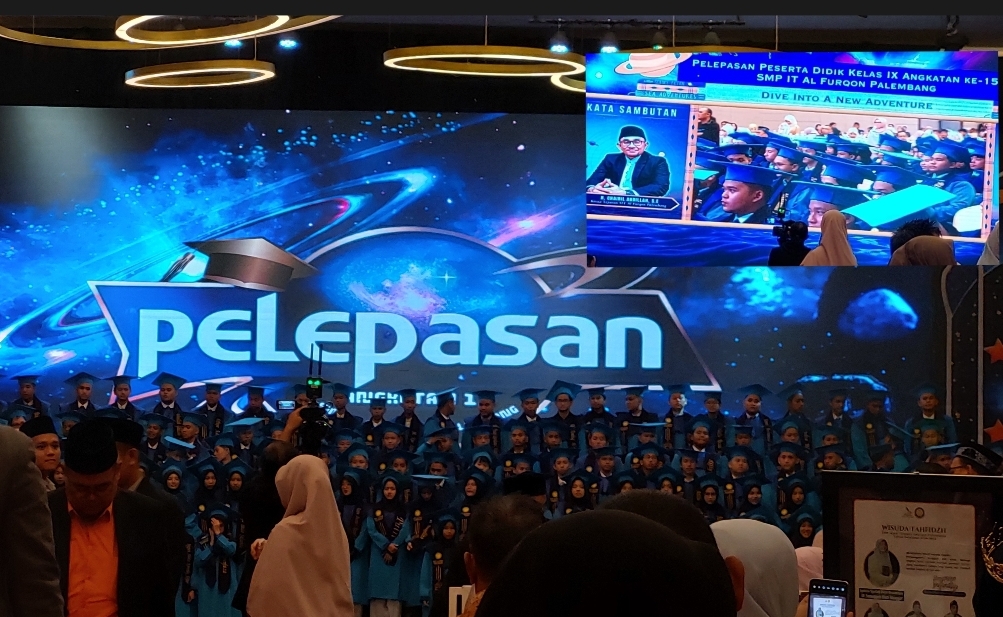 Haru dan Meriah, Pelepasan Siswa Kelas IX Angkatan ke-15 SMP IT Alfurqon Palembang