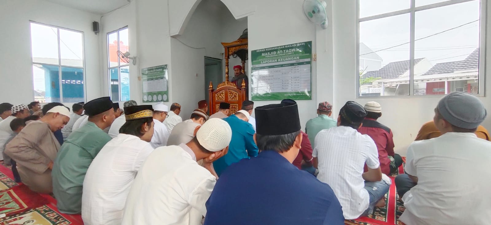 Ratusan Warga Perumahan Dreamsland 2 Mengikuti Sholat Idulfitri 1444 Hijriah