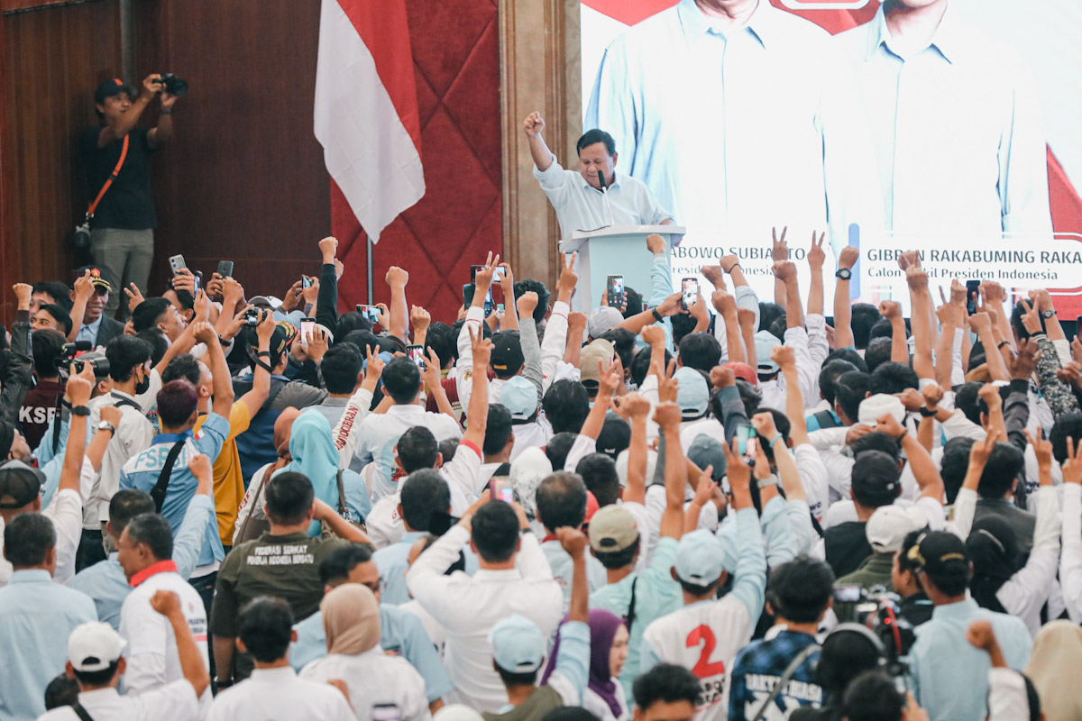 Prabowo Yakin Indonesia Bisa Setara dengan Bangsa-bangsa Lain di Dunia