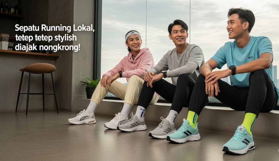 Sepatu Lokal Multifungsi yang Lagi Viral! Buat Running Bisa, Nongkrong Makin Stylish!
