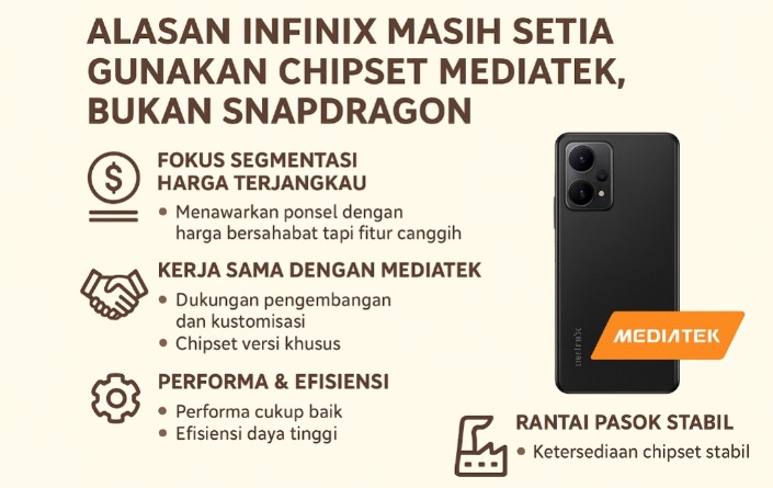 Ternyata Ini Alasan Mengapa Infinix Masih Enggan Ubah Haluan, Tetap Setia Dengan MediaTek