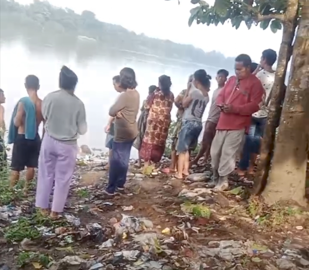 BREAKING NEWS! Sesosok Jasad Pria Ditemukan Mengapung di Sungai Ogan Kandis 2 Ogan Ilir