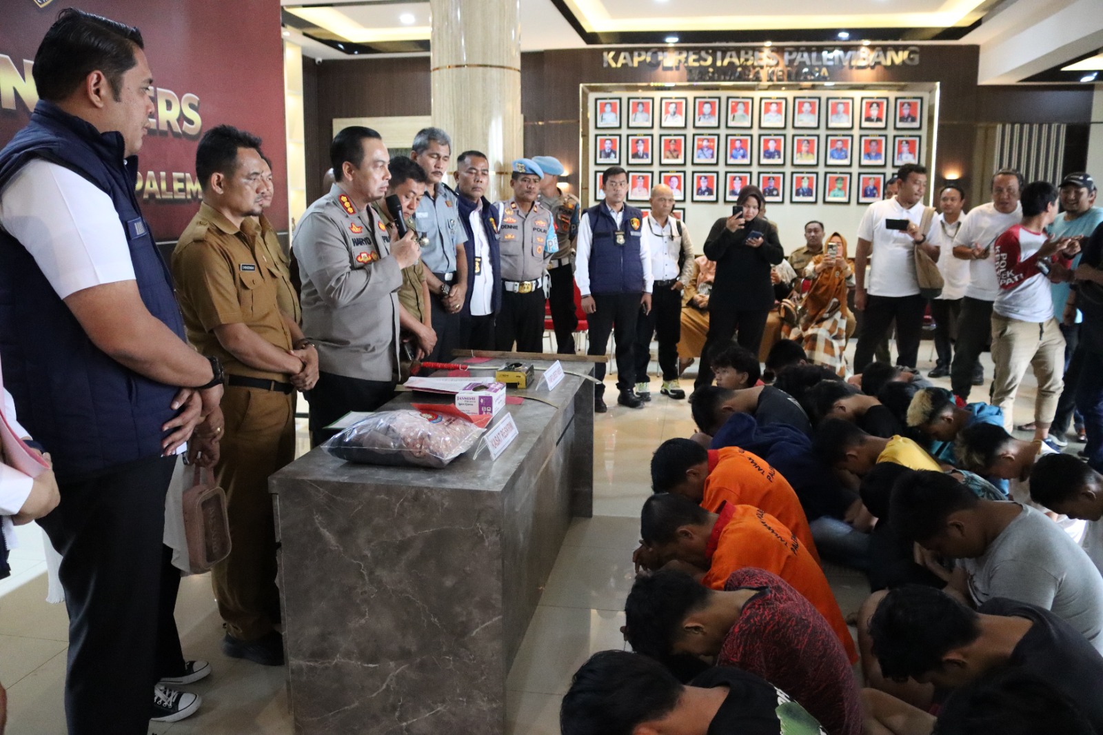 21 Pelaku Tawuran di Palembang Tak Kapok, Kapolrestabes: Silakan Ikut Jika Ingin Rasakan Dinginnya Penjara! 