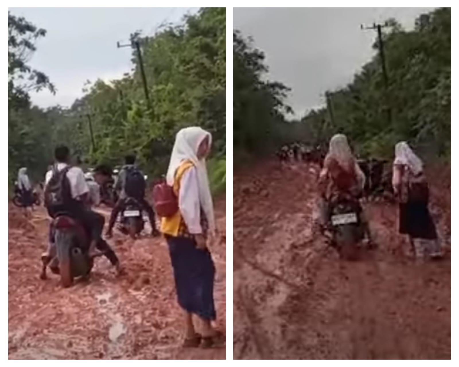 Warga Desa Tangai Ogan Ilir Keluhkan Jalan Rusak, Anggota DPRD Sarankan Pemkab OI Cari Solusi Tepat
