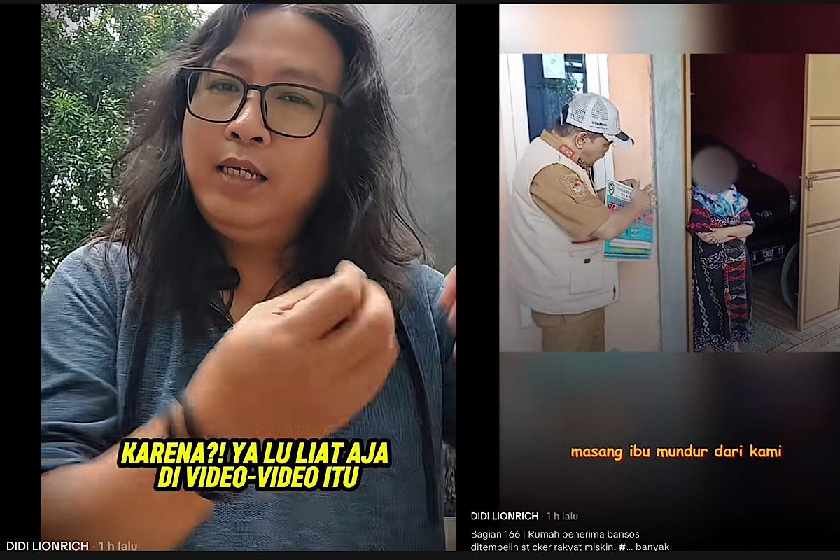 Dinsos Gencar Pasang Stiker Miskin di Rumah Orang Kaya Penerima Bansos, Malu Dipasang di Garasi Ada Mobil