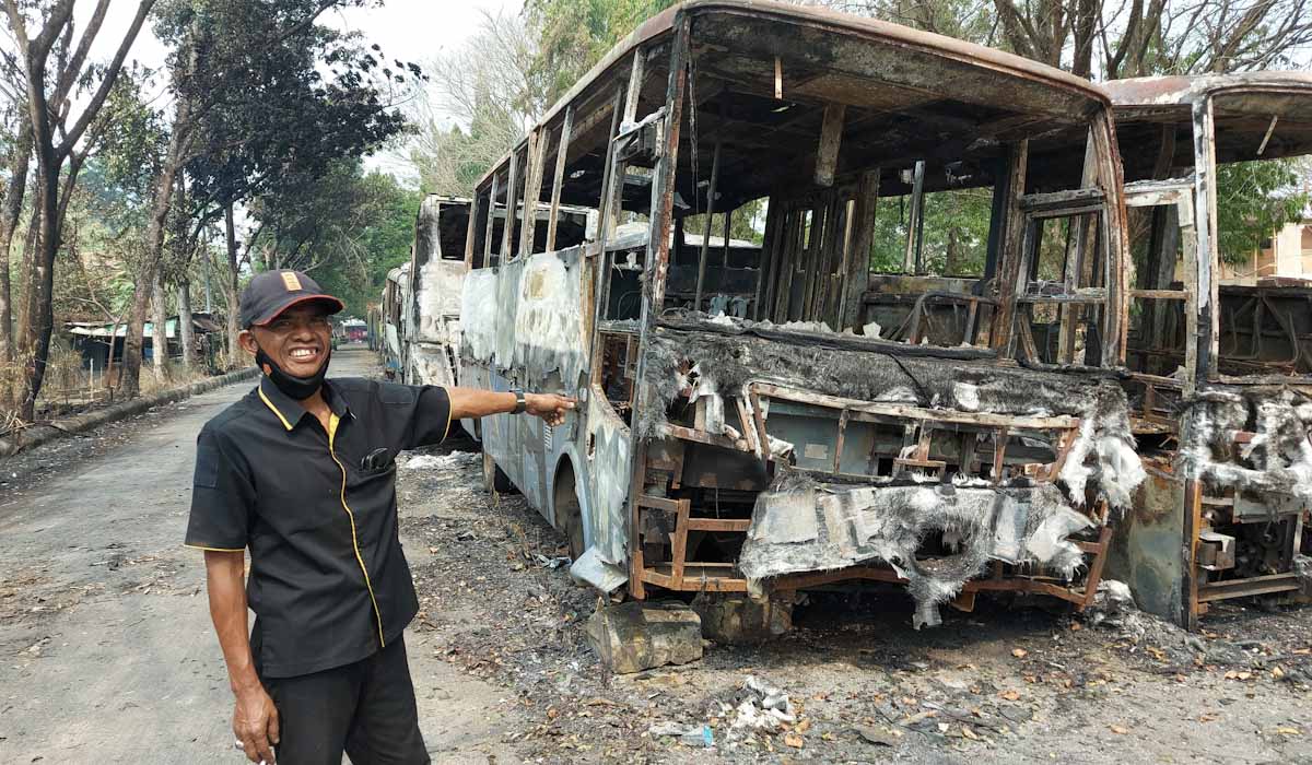 Cerita Akriadi Abas, Mantan Sopir Bus Trans Musi yang Hangus Terbakar di Terminal AAL, Penyebab Masih Misteri?