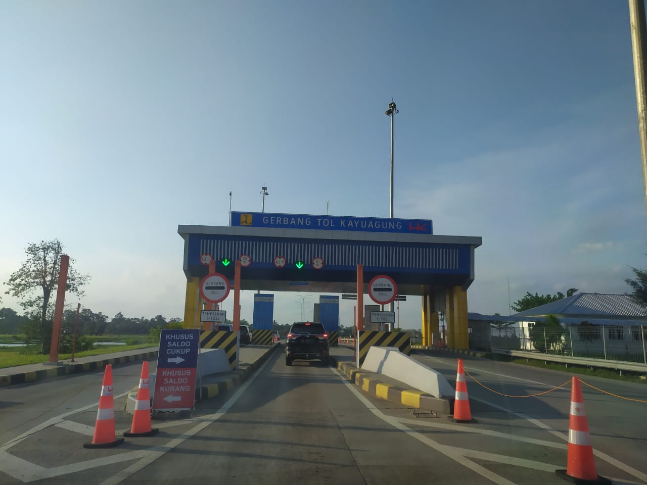 Waskita Sriwijaya Tol Resurfacing Jalan Tol Kayuagung - Palembang Untuk Hadapi Libur Nataru