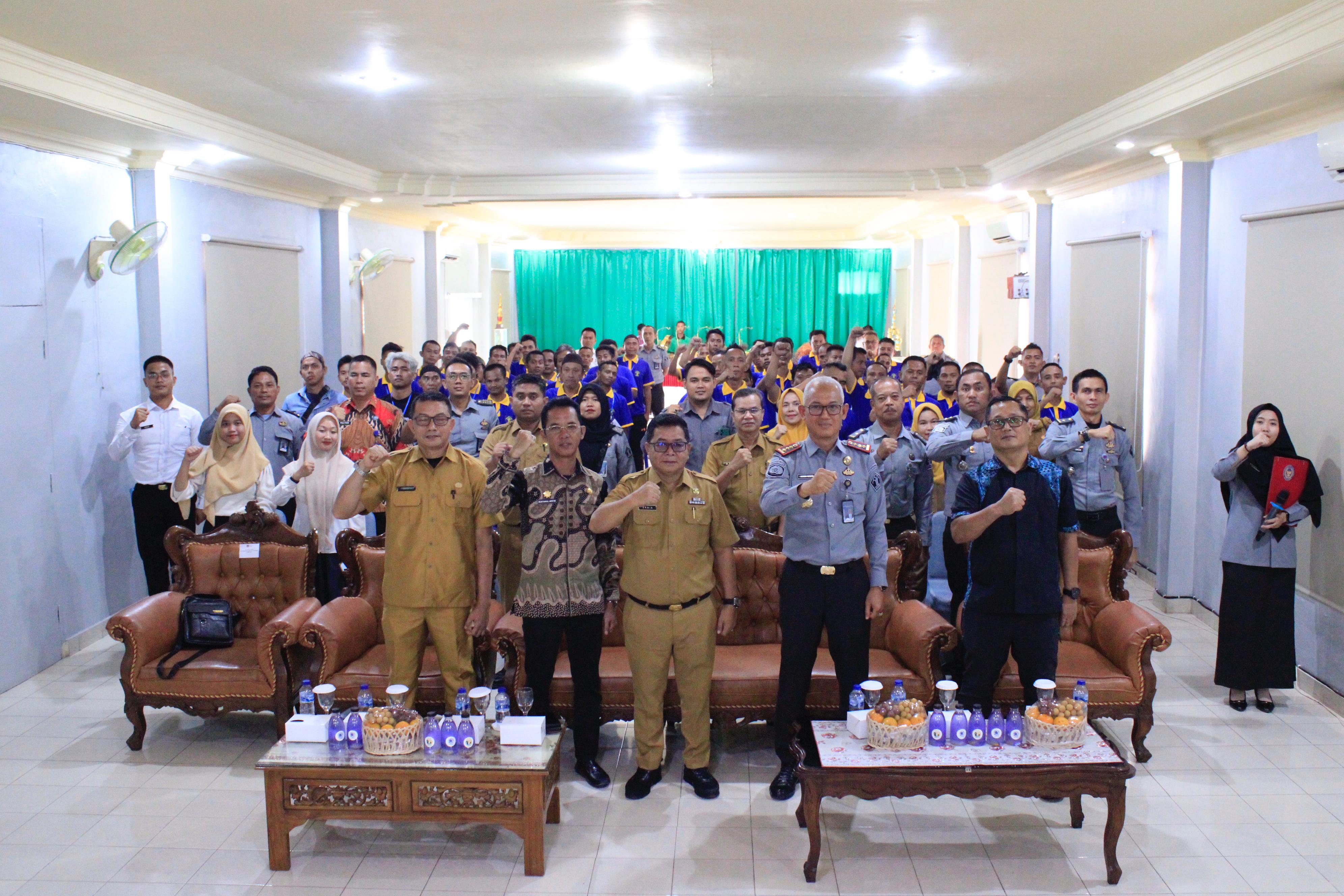 Bina Kemandirian Warga Binaan, Lapas Tanjung Raja Ogan Ilir Gelar Pelatihan Keterampilan