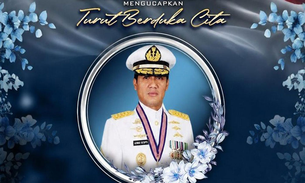 TNI AL Berduka, Laksamana Achmad Sutjipto Meninggal