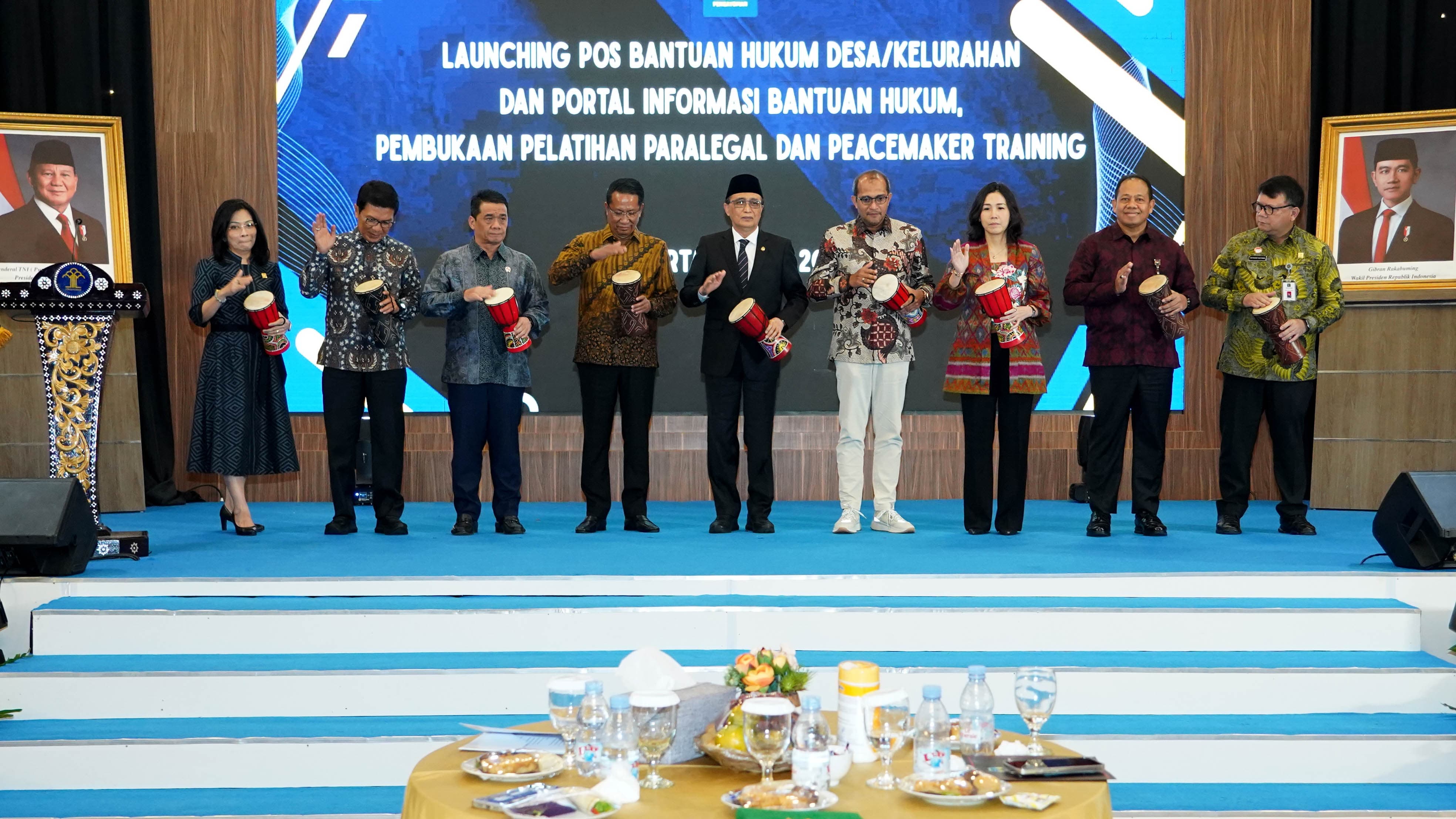 Kemenkum Resmikan 5.008 Pos Bantuan Hukum di Desa dan Kelurahan Seluruh Indonesia