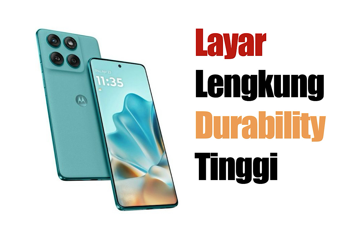 Motorola Edge 60 Fusion HP Layar Lengkung Mewah Menggoda, Tipis Tapi Punya Kekuatan Luarbiasa