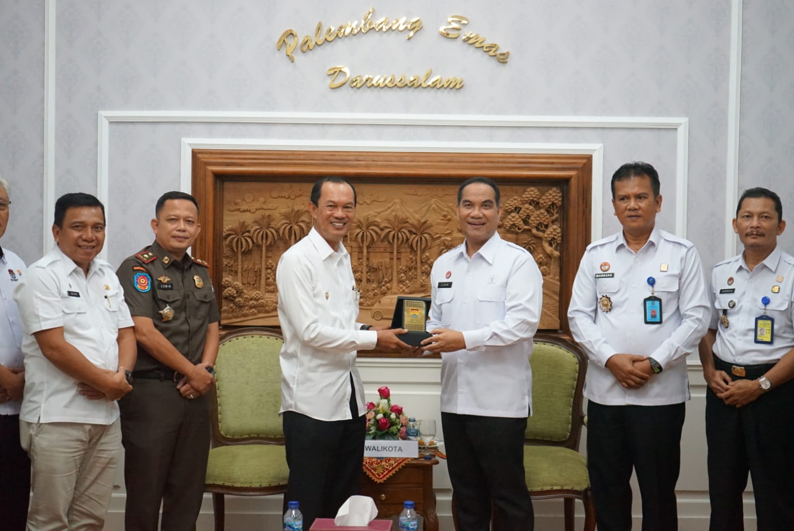 Temui Walikota Palembang, Kakanwil Kemenkumham Sumsel Bahas Ini