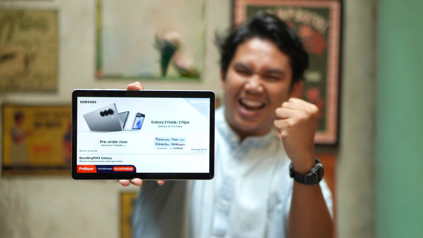 Telkomsel Hadirkan Pre-Order Paket BundlingMAX untuk Lineup Samsung Galaxy Z Foldable dengan Bonus eSIM