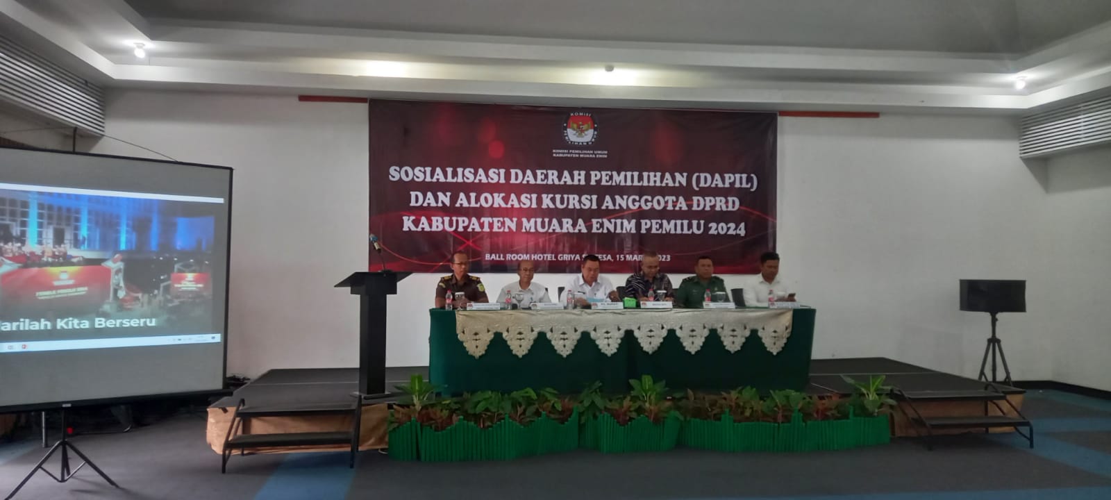 KPU Sosialiasi Dapil dan Alokasi Kursi Dewan