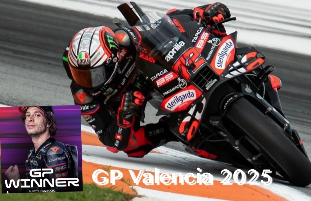 CEK, Ini Hasil MotoGP Seri Terakhir 2025: Bezzecchi Juara di Valencia, Bagnaia Sial Crash di Lap Pertama
