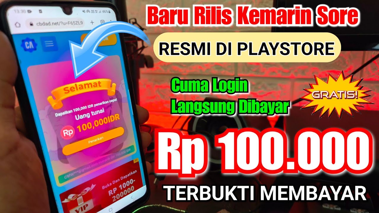 Paling Dicari! Aplikasi Penghasil Saldo DANA 2023, Login 10 Detik Langsung Dibayar Rp100.000