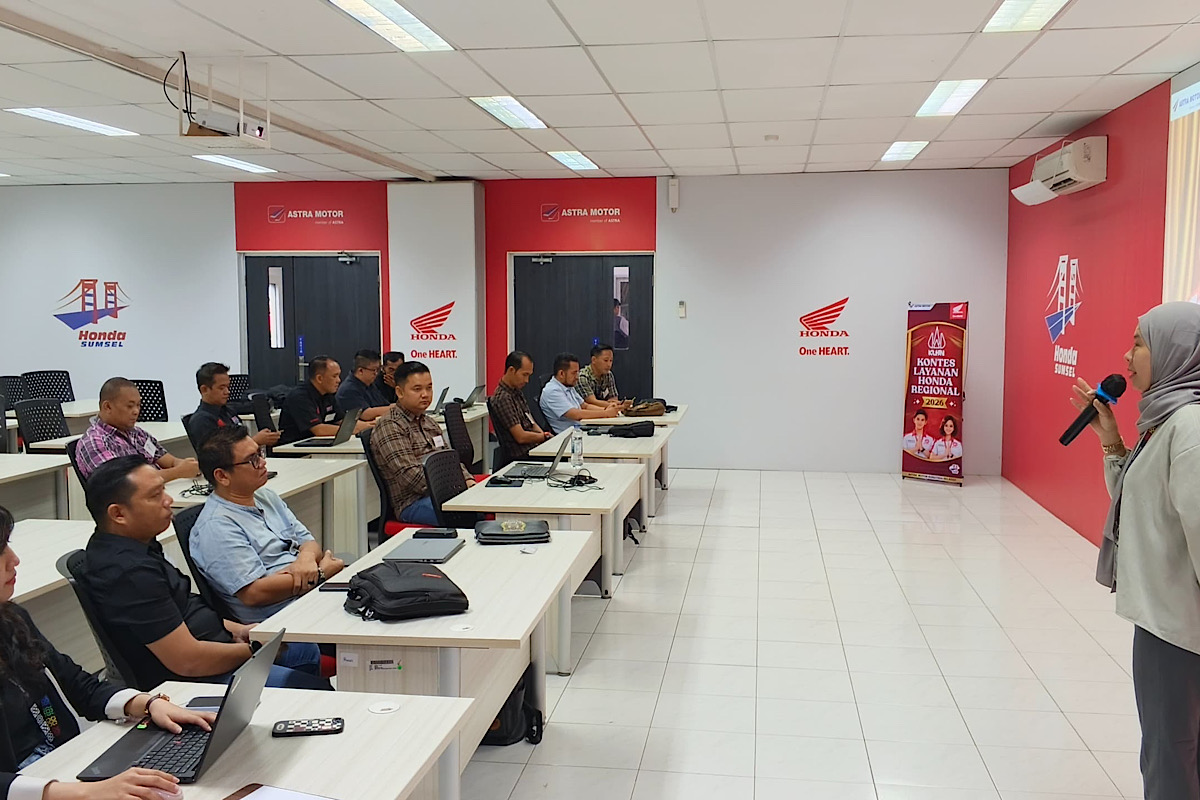 Astra Motor Sumsel Perkuat Layanan, Bidik Hasil Terbaik di Ajang Nasional