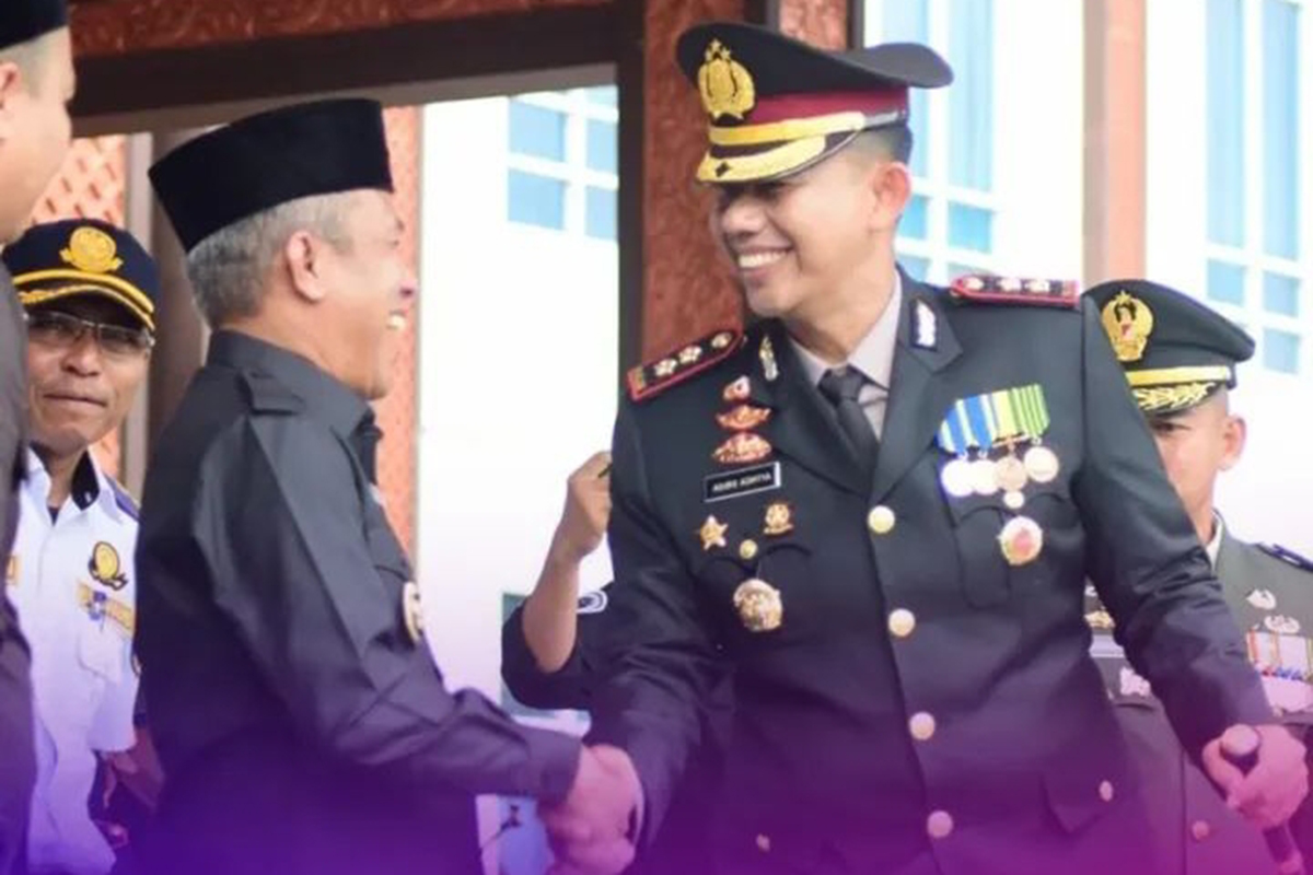 Wakil Bupati Musi Rawas Hadiri Upacara Meriah HUT Bhayangkara ke-79