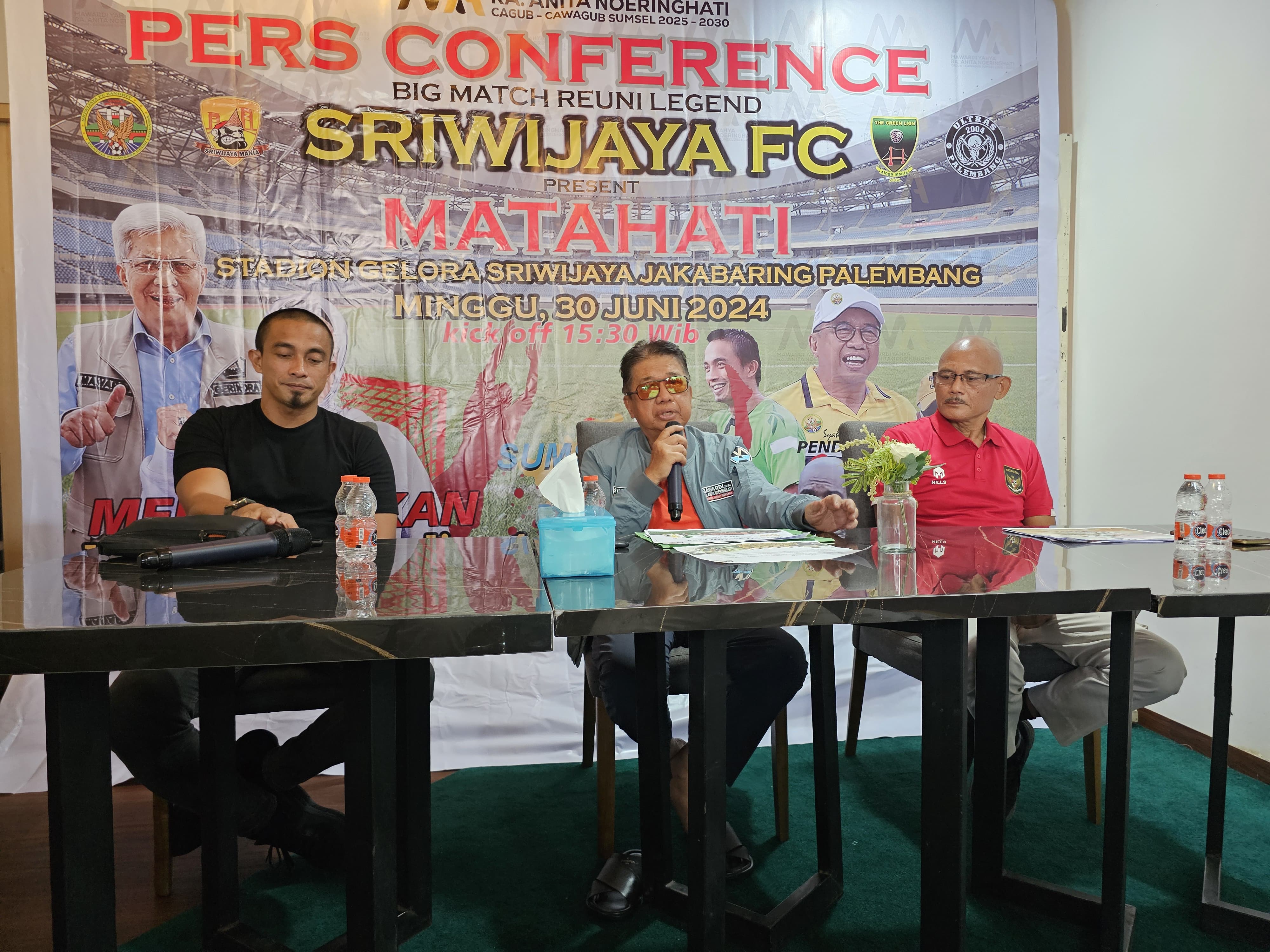 Pemain Siriwijaya FC Saat Double Winner Akan Berlaga di Big Match Reuni Legend, Ada Kayamba dan Coach RD!