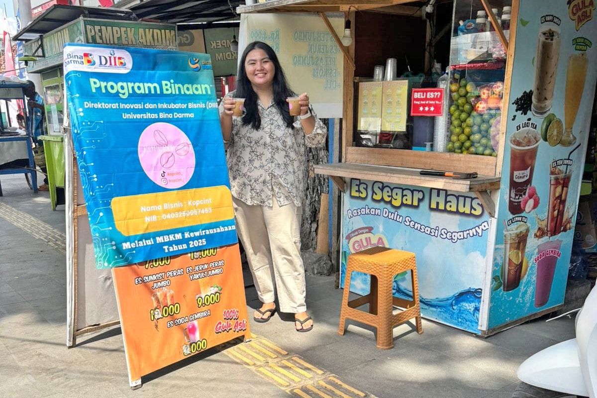 DIIB Universitas Bina Darma Lakukan Monitoring Program Binaan KOPCINT di Kota Jambi