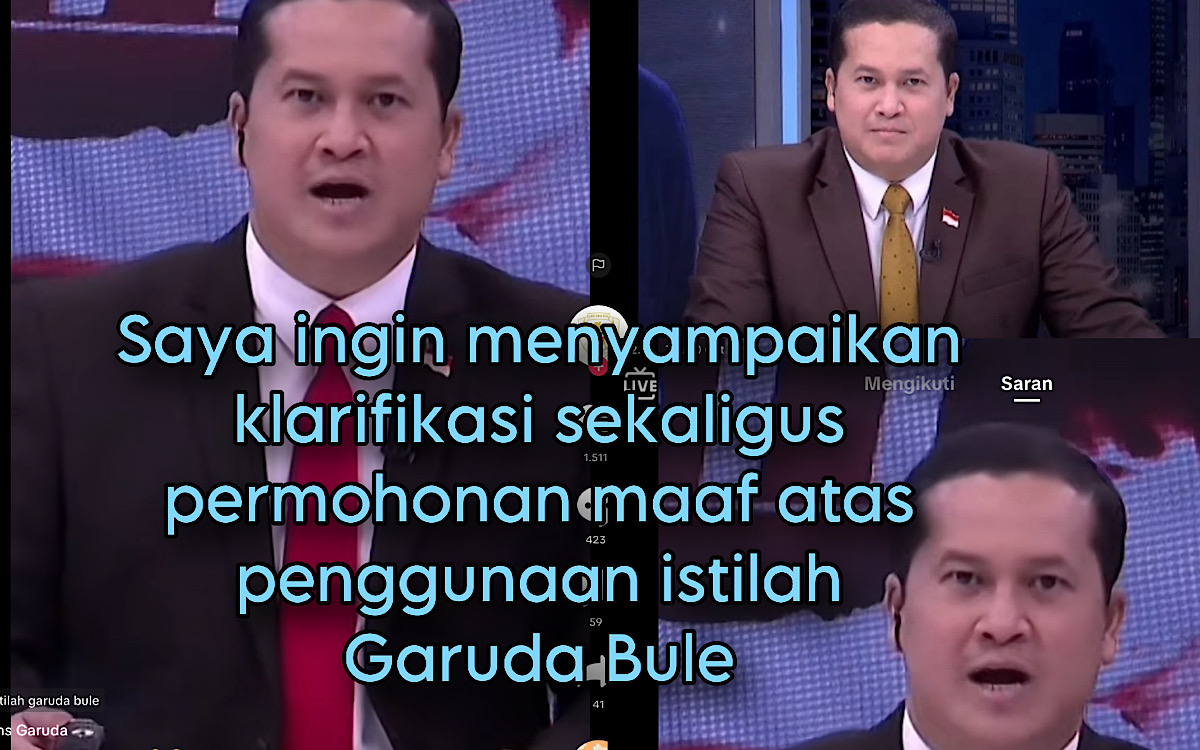 Presenter Ini Buru-buru Minta Maaf Sebut Garuda Bule Pada Timnas Indonesia, Tapi Netizen Terlanjur Murka 