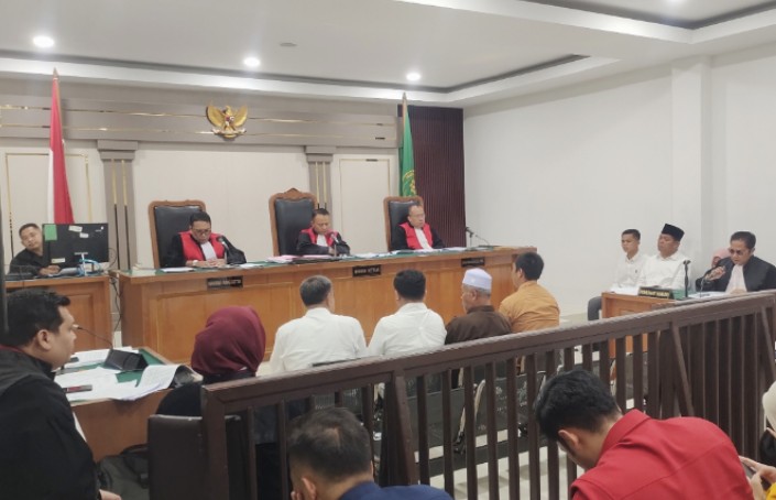 Umroh, Harmison Dua Kali Absen Jadi Saksi Sidang Korupsi Proyek Irigasi Air Lemutu