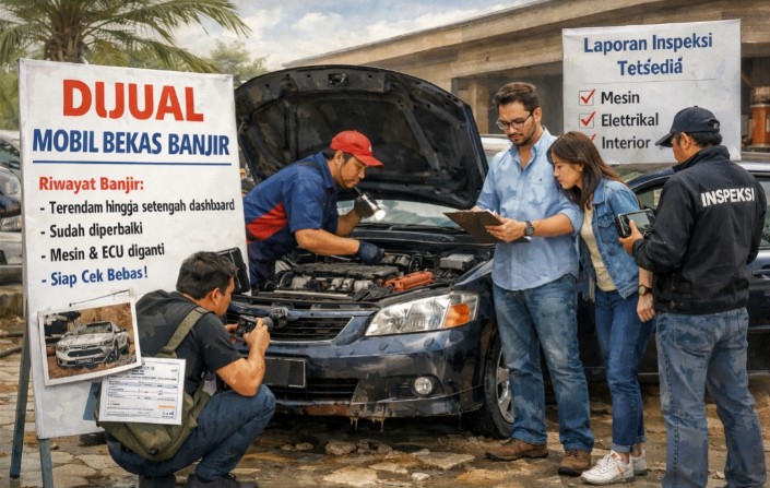 Tips Aman Jual Cepat Mobil Bekas Banjir dengan Harga Jujur dan Transparan 2026