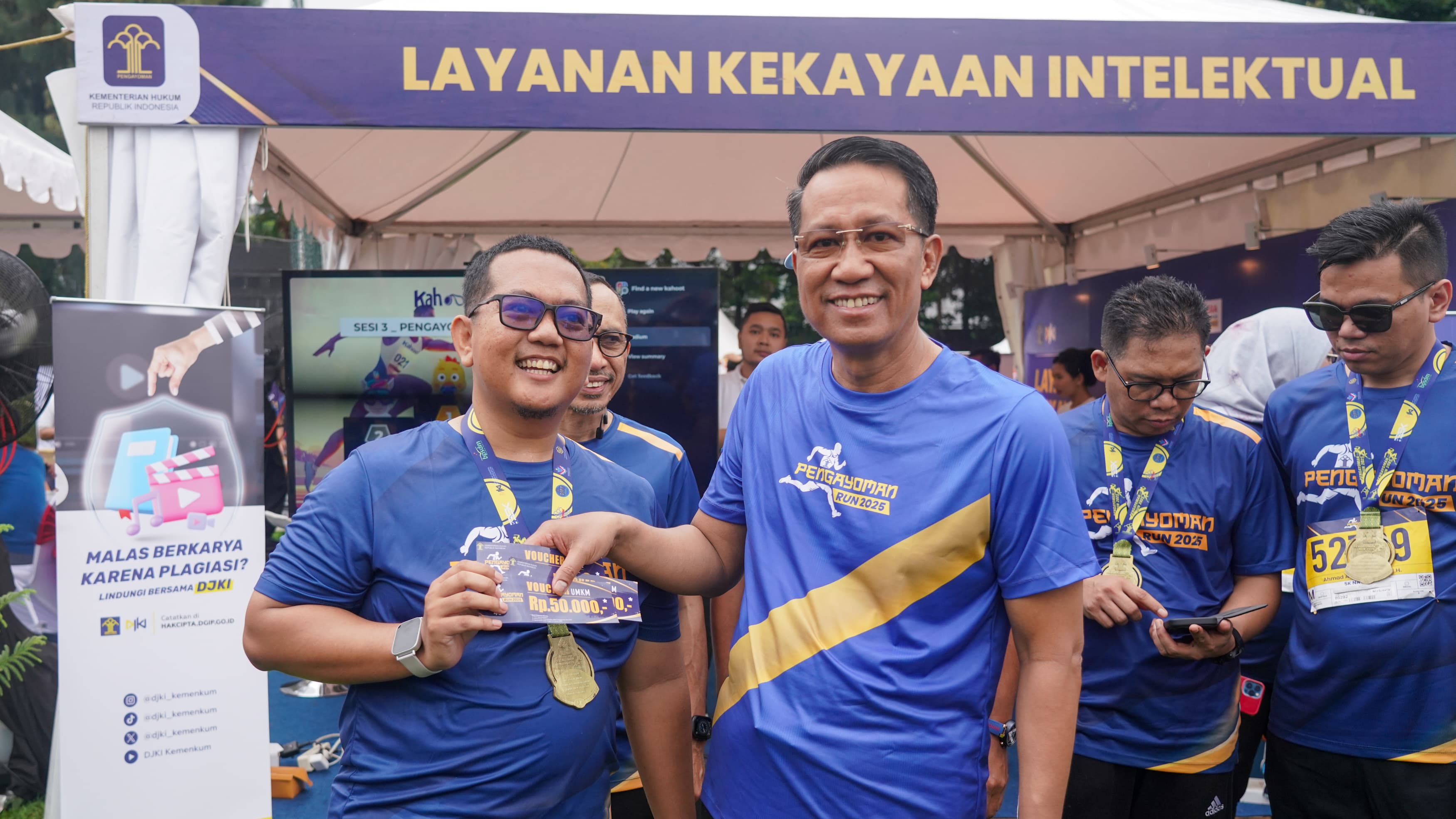 Kementerian Hukum Gelar Pengayoman Run 2025, Ajang Lari untuk Semangat Kebersamaan dan Kesehatan