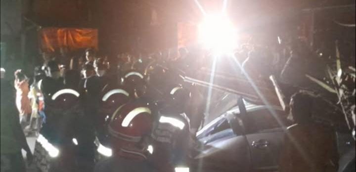 Rumah di Gandus Palembang Roboh Terdengar Suara Dentuman Keras, Pasrah Lihat Mobil Penyok