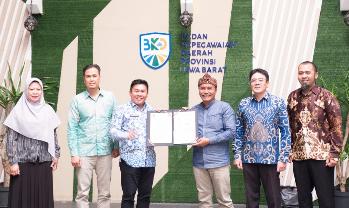  Kabupaten OKI – Jawa Barat Sinergi Percepat Transformasi Digital ASN