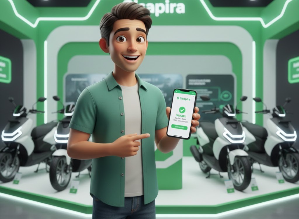 Cara Daftar Subsidi Motor Listrik Lewat Aplikasi Sisapira Terbaru Februari 2026