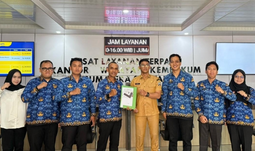 Kemenkum Sumsel Dukung UMKM Palembang dengan Fasilitasi Pendaftaran 18 Merek