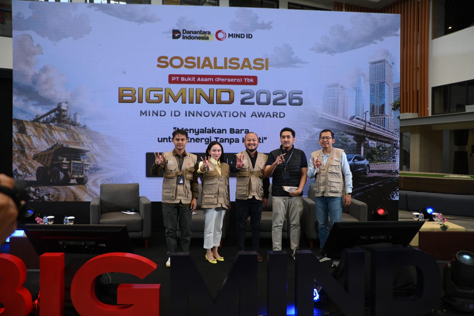 PTBA Dorong Budaya Inovasi Melalui Roadshow BIGMIND Innovation Award 2026