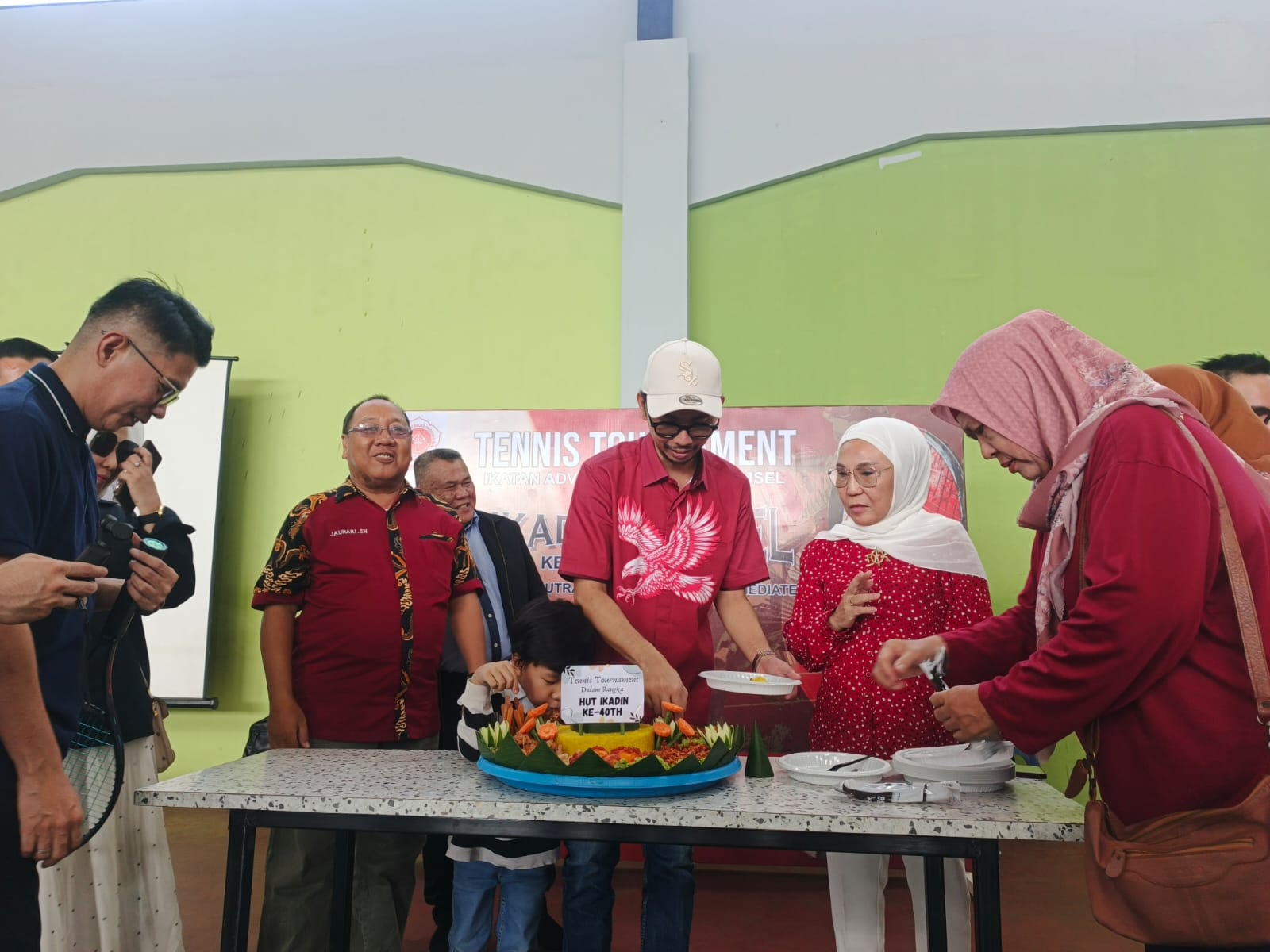 Eksistensi Kepengurusan Ikadin Sumsel Momen Perayaan HUT ke 40, Lomba Tenis Jadi Semangat Persatuan 