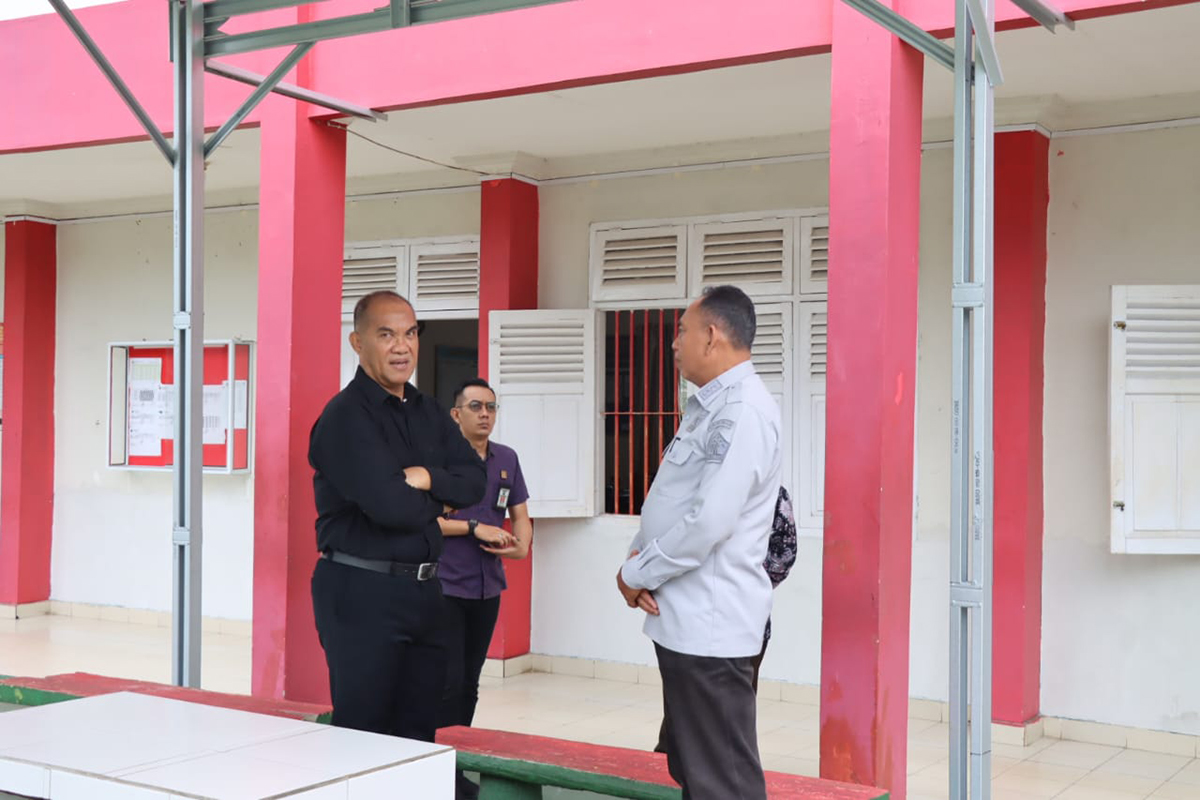 Kunjungi Lapas Tanjung Raja, Ini Pesan Tegas Kakanwil Kemenkumham Sumsel untuk Petugas dan Warga Binaan