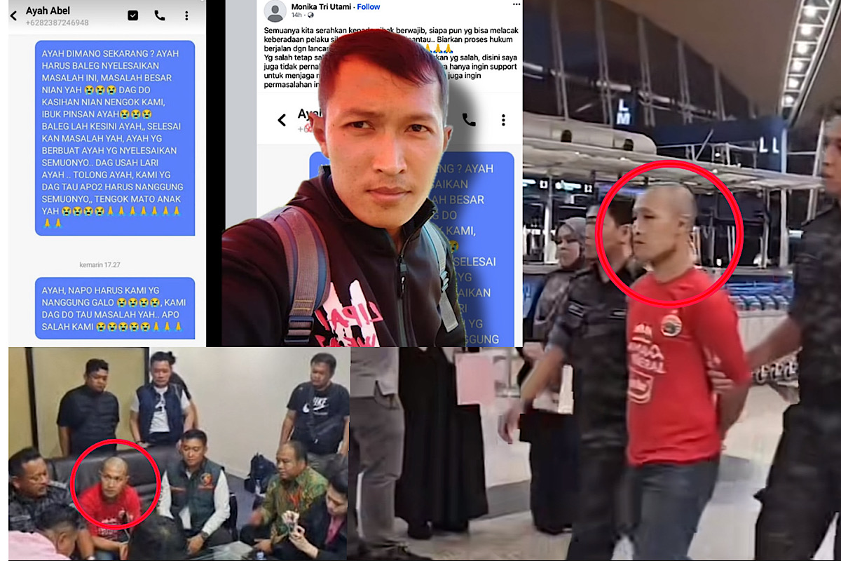 Agus Pembunuh Wanita di Gudang Pupuk Kerinci Jambi Tertangkap di Kuala Lumpur Malaysia