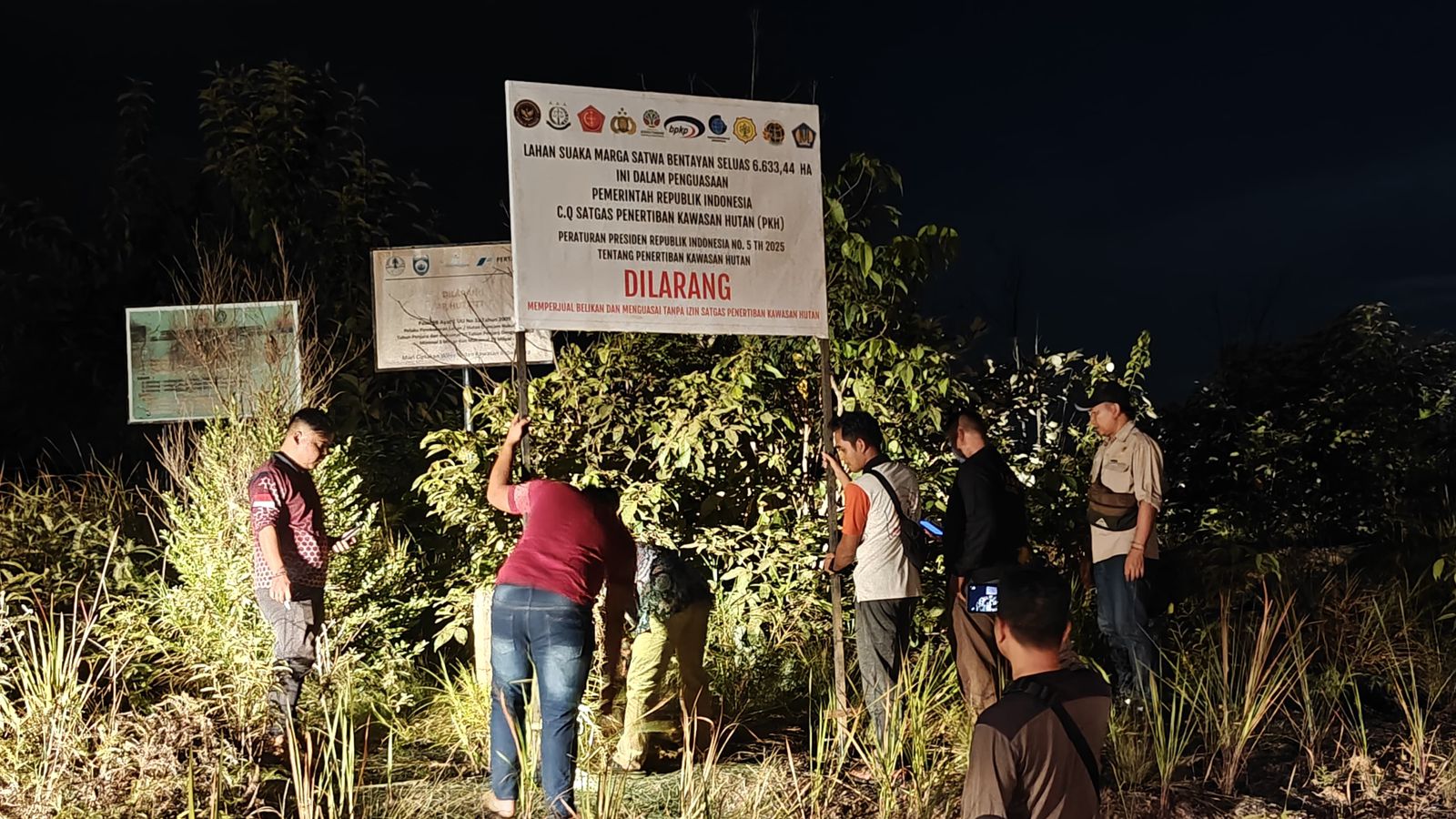 Lahan Suaka Marga Satwa Seluas 6.633,44 Hektare Bentayan Banyuasin Diambil Alih Pemerintah