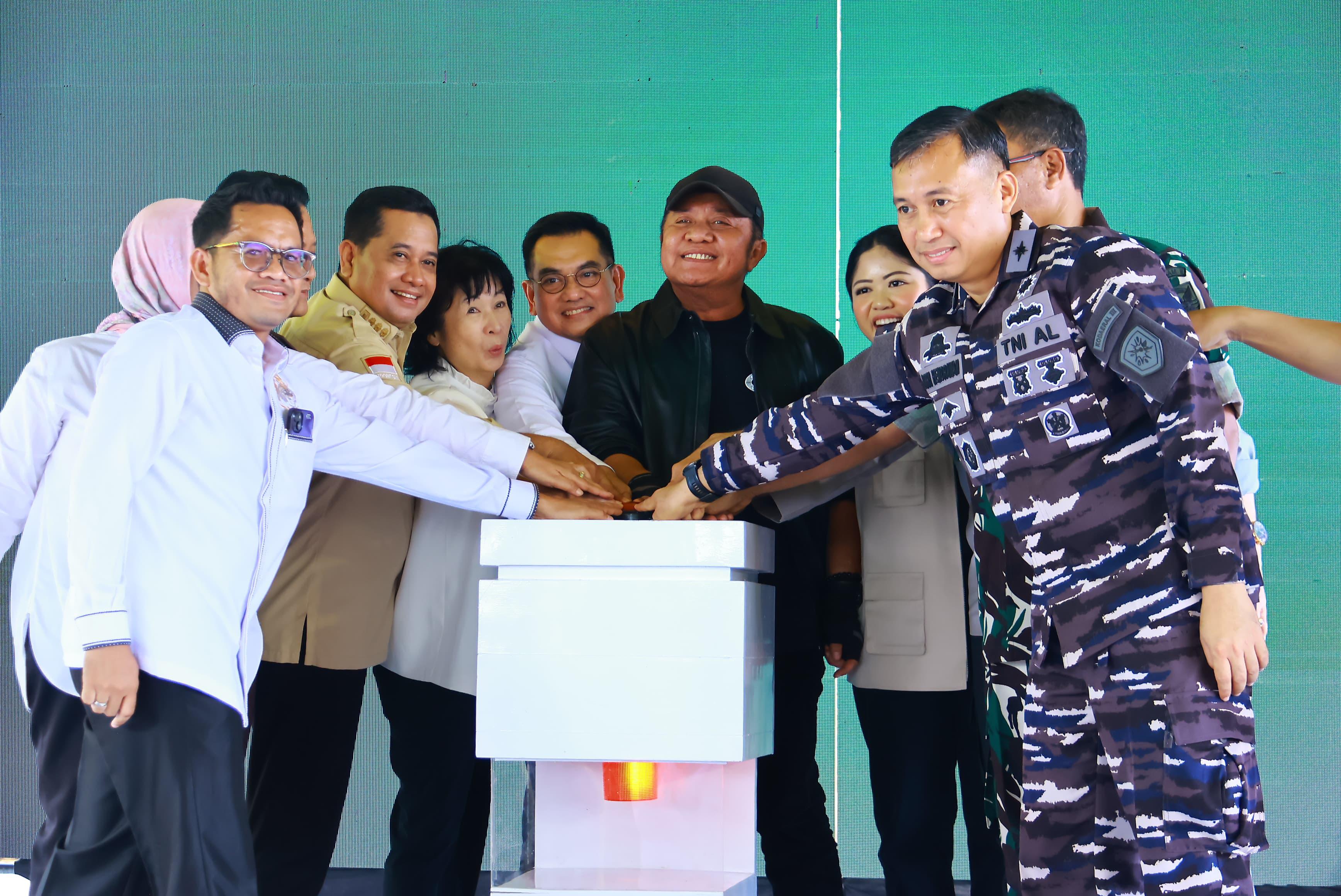 Gubernur  Herman Deru Groundbreaking Pabrik Bioavtur di Banyuasin